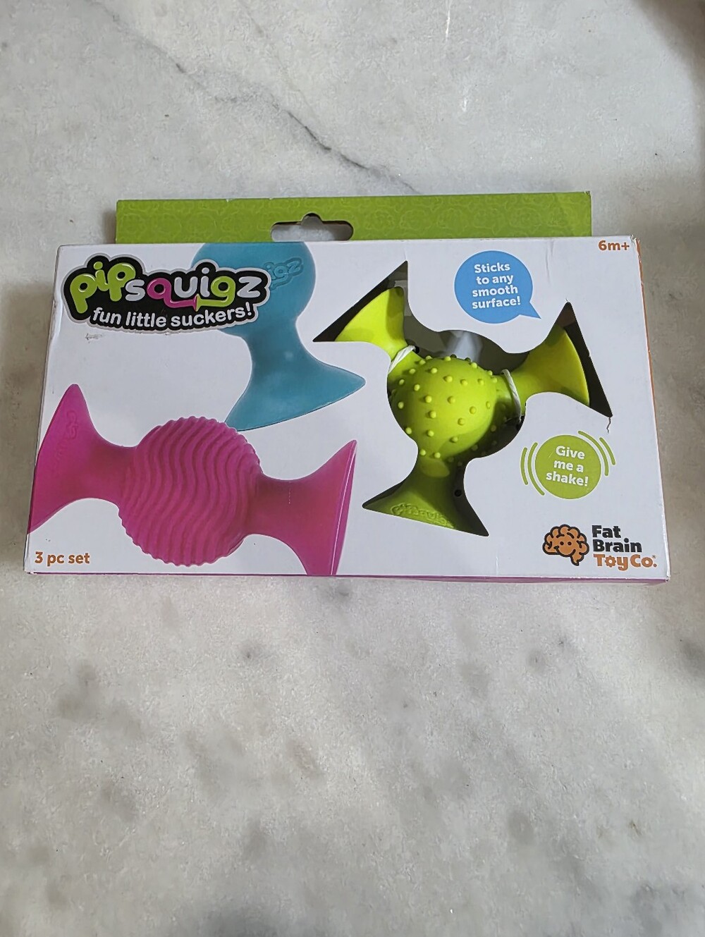 Fat Brain Toy Co. pipSquigz fun little suckers! FA089-1